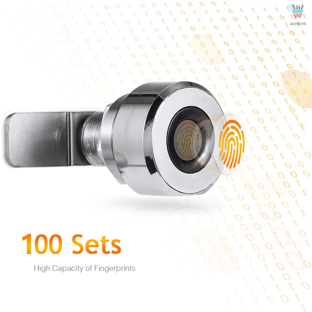 Ổ Khóa Ngăn Kéo Tủ Thông Minh Bằng Dấu Vân Tay & APP Điện Tử 100 Dấu Vân Tay Có Thể Sạc Lại Tiện Dụng Cho Gia Đình / Văn Phòng