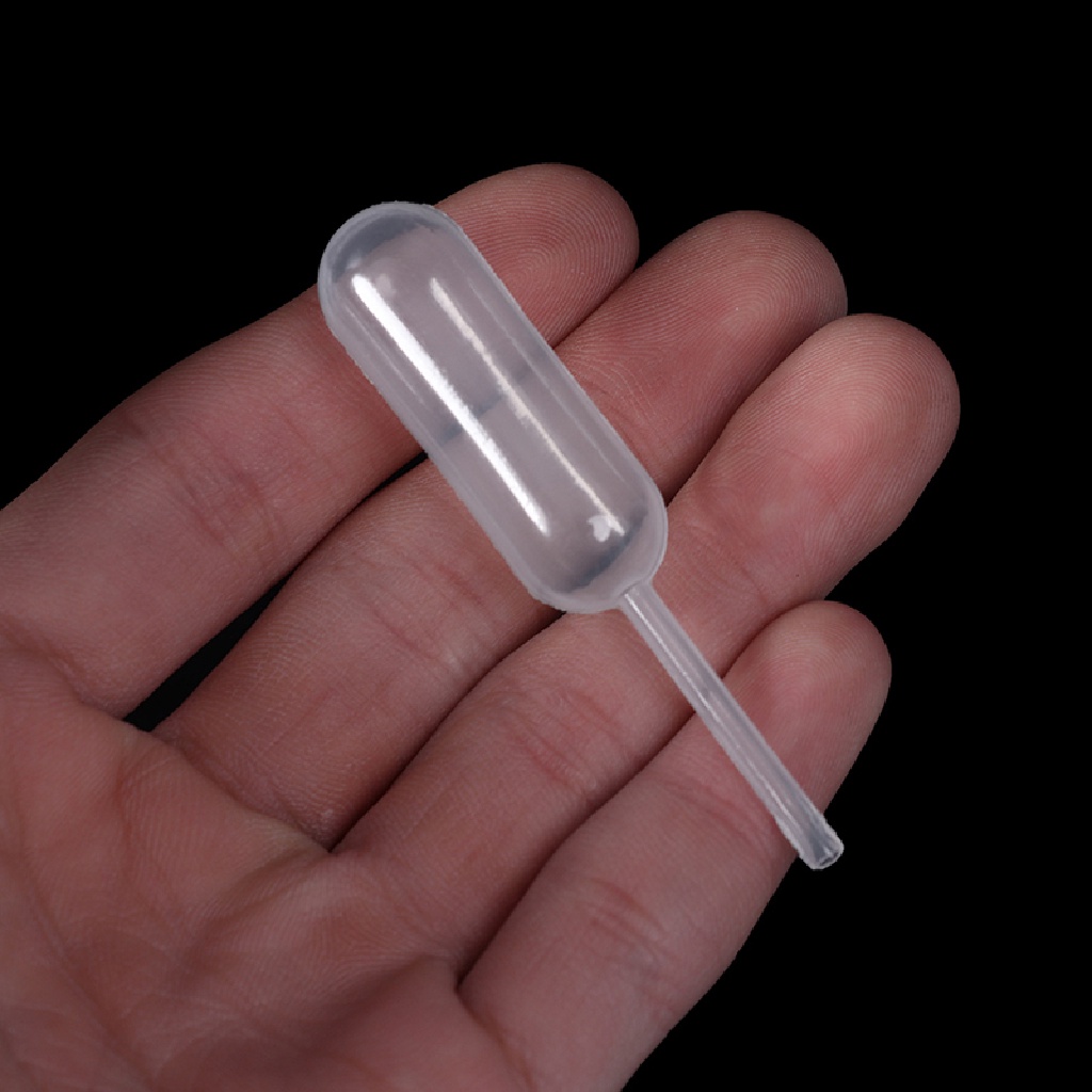 Bộ 50 Ống Hút Nhỏ Giọt Dùng Một Lần Để Làm Kem Thạch / Sữa