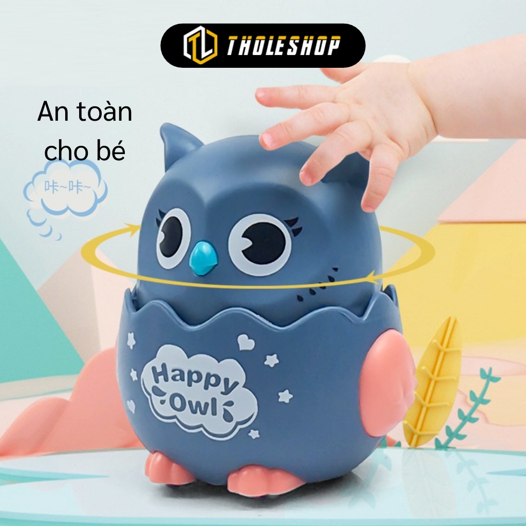 Trò Chơi Cho Bé - Đồ Chơi Chim Cú Nhấn Vào Đầu Là Tự Chạy Và Xoay 360 Độ 9516