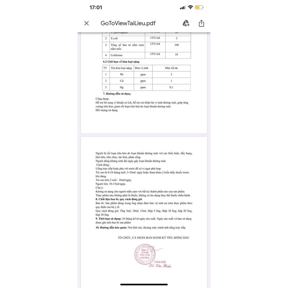 Men vi sinh Bào tử lợi khuẩn - DAILY PROBIOTIC