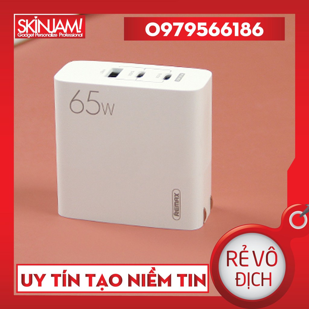 | Củ Sạc Remax 65 W | Củ Sạc Nhanh 65W Remax RP-U59