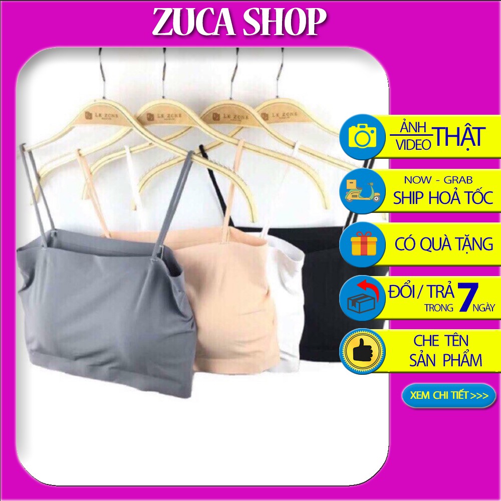Áo Bra Đúc Su Trơn Quây 2 Dây