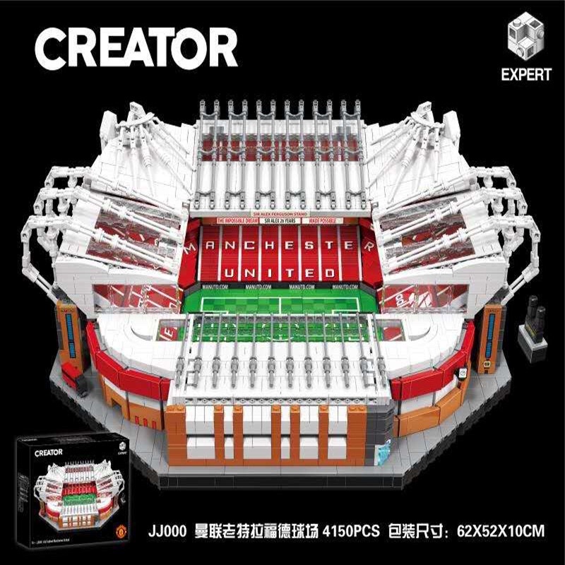 Lắp ráp mô hình Lion King 180151,JJ000,10202 Xếp Hình Sân Vận Động Old Trafford Của Manchester United 4150 Mảnh