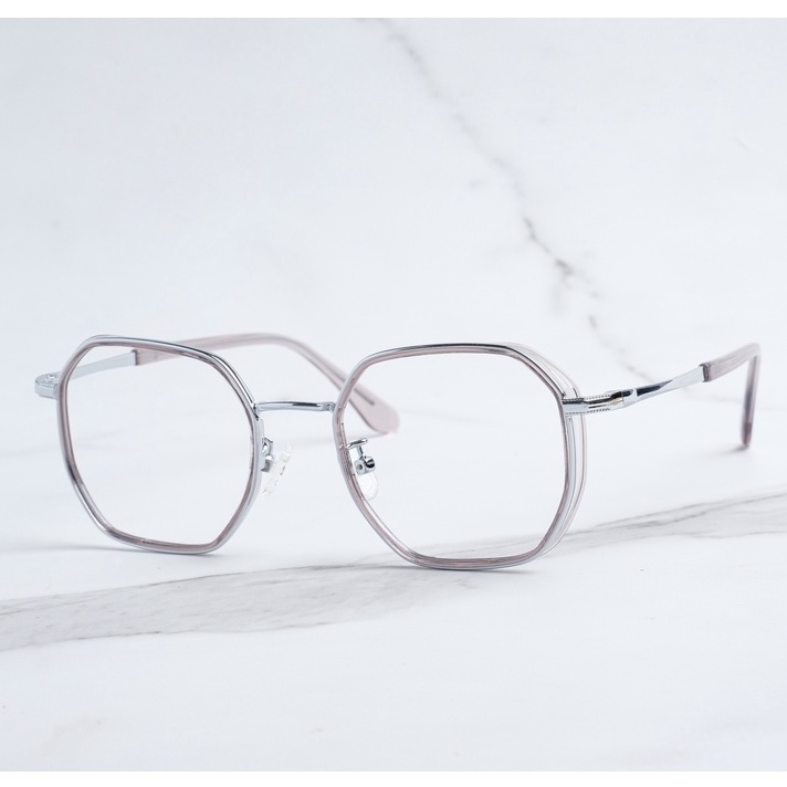 Gọng Kính Cận Hợp Kim Và Nhựa Shady Unisex G2313 (Nhiều Màu)