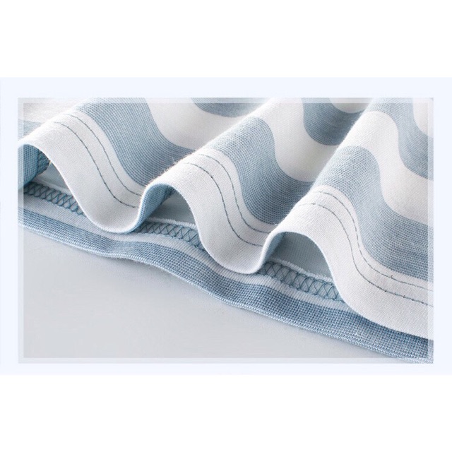 Áo Thun Ngắn Tay Kẻ Sọc Cho Bé Trai