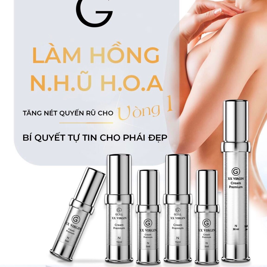 Kem làm hồng nhũ hoa XX Virgin cream - luôn mang lại sự hồng hào cho các vùng da bị thâm sạm