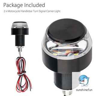 Cặp đèn LED tín hiệu gắn tay cầm xe máy