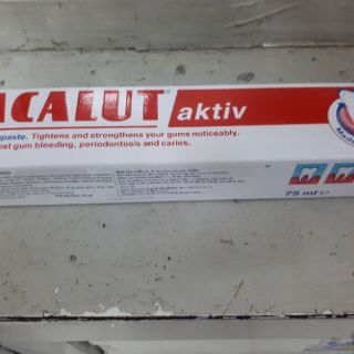 Kem đánh răng Đức Lacalut aktiv 75 ml:  ( nhập khẩu chính hãng )