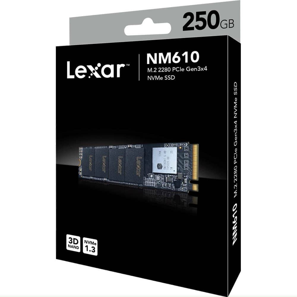 Ổ Cứng SSD Lexar NM610-250GB 250GB M.2 2280 NVMe - New - Full Box - Chính Hãng Mai Hoàng - BH 36 Tháng | BigBuy360 - bigbuy360.vn