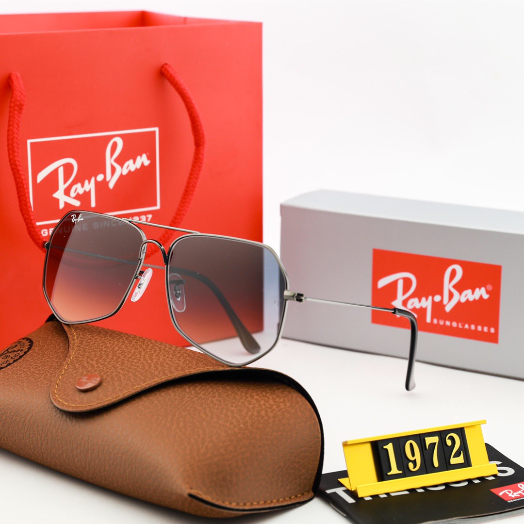 Wayfarer Ray-Ban_ chính hãng Kính râm 2021 Thời trang Hàn Quốc mới Kính râm nam nữ một mảnh Cặp đôi hợp thời trang Du lịch ngoài trời Kính râm lái xes