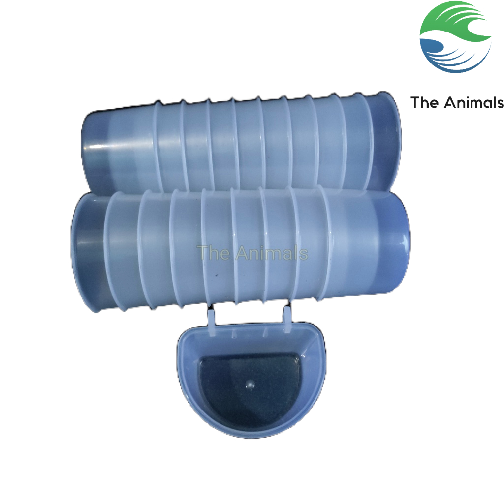 [20 cái] Máng đựng thức ăn, nước uống cho các loại chim nhỏ (trăng trong nhỏ)