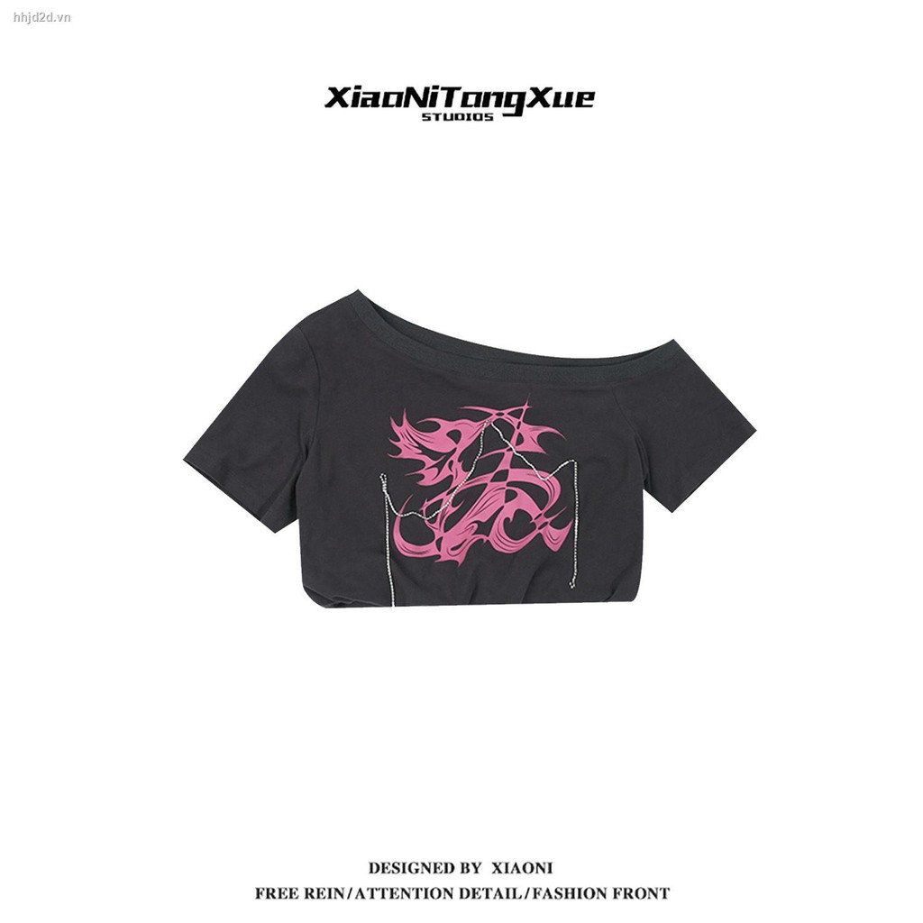 Áo thun 100% cotton tay ngắn thời trang mùa hè mới cho nữ