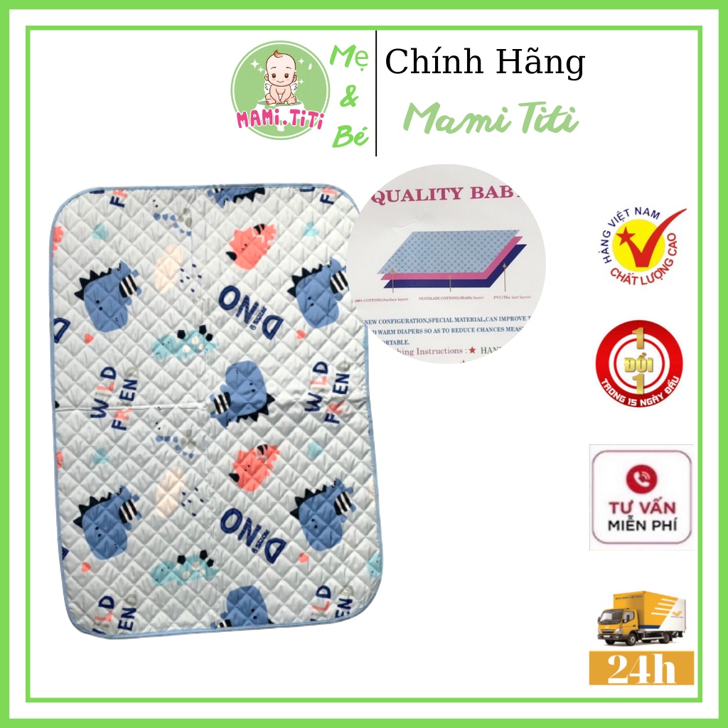 Tấm lót chống thấm cho bé, TẤM LÓT CHỐNG THẤM BABY PILCH ( 3 LỚP )