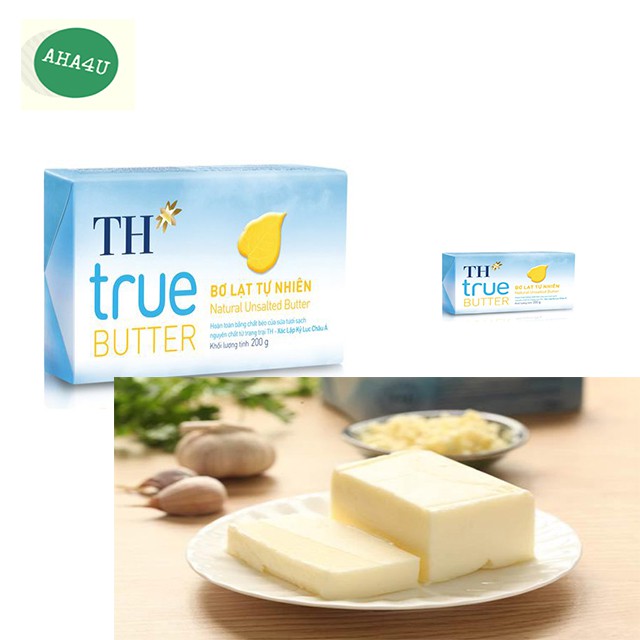 Bơ lạt tự nhiên TH true milk 200gr