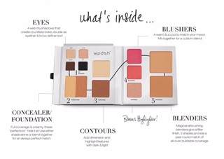 [Lỗi] Bảng phấn Fold Out Face Woosh Beauty