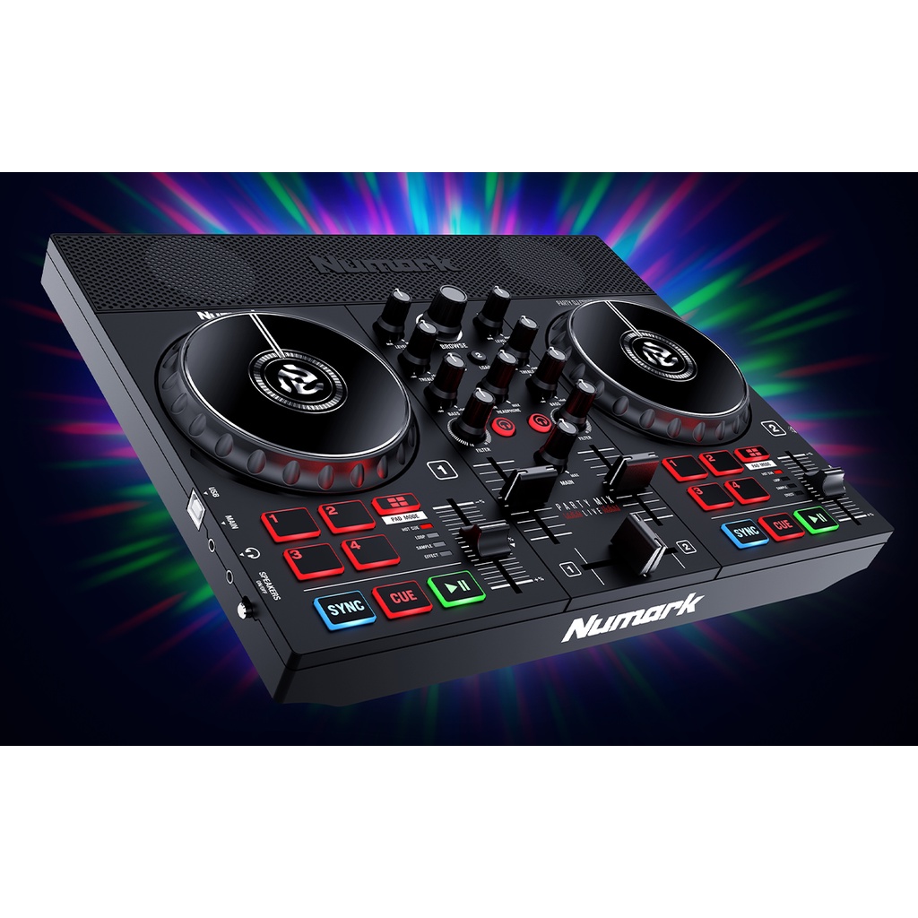 BÀN DJ NUMARK PARTYMIX LIVE -  Bàn DJ KẾT NỐI IPHONE, IPAD