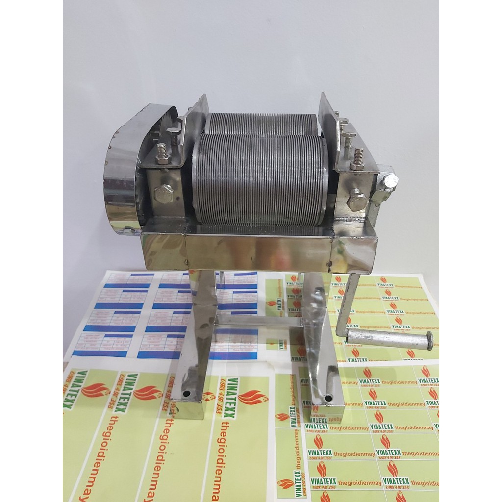 MÁY THÁI BÌ LỢN LÀM NEM CHẠO, MÁY CẮT DA HEO INOX 304
