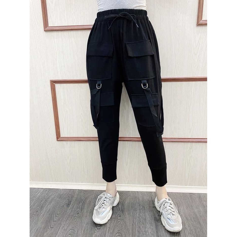 QUẦN JOGGER TÚI HỘP PHỐI DÂY CÁ TÍNH