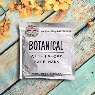 Mặt nạ dưỡng ẩm Botanical All In One Face Mask 30 psc của Nhật Bản
