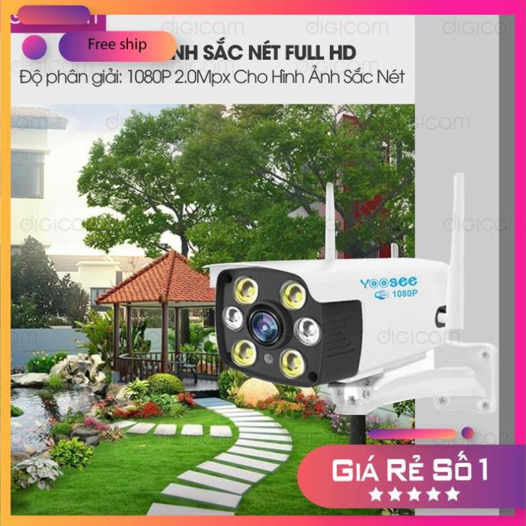 [Bán Sỉ - FreeShip] Camera YooSee ngoài trời W26s Siêu nét 2.0mpx 1080P - Kèm thẻ nhớ 32gb | WebRaoVat - webraovat.net.vn