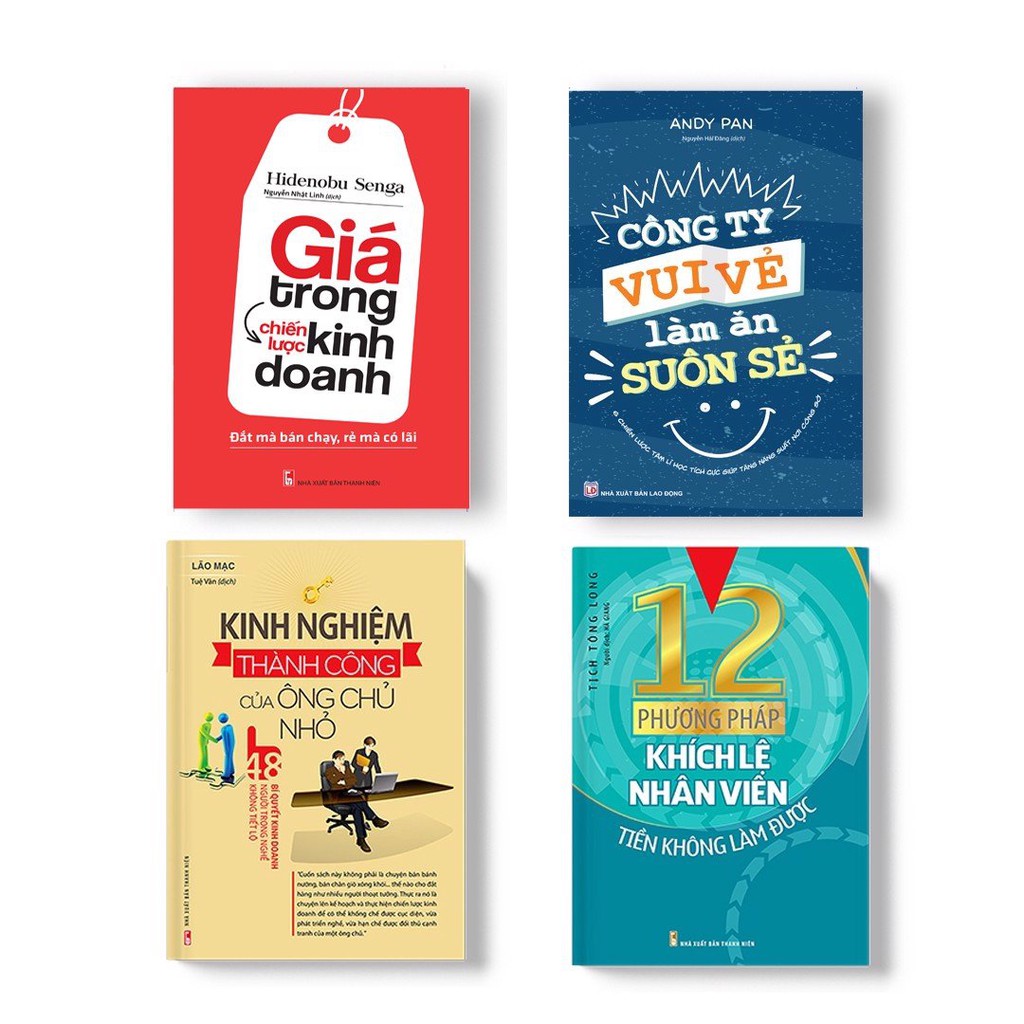 Sách: Bookset Nhà Quản Lý Doanh Nghiệp 4.0