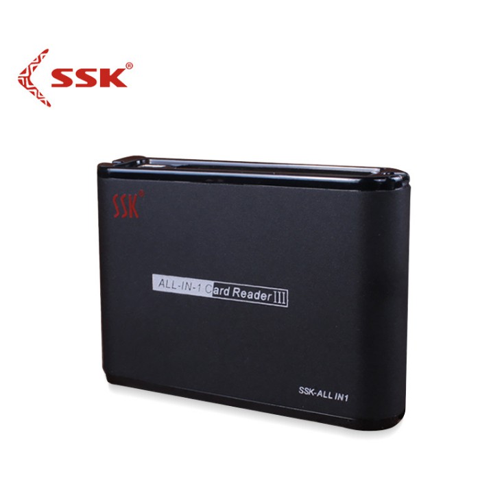 Đầu đọc thẻ nhớ đa năng SSK ️Bảo hành 6 tháng All In 1 Card Reader III SCRM025-H