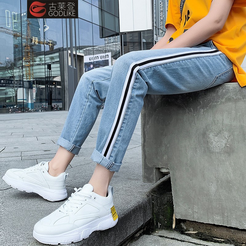 Quần Jean Nam - Quần Baggy Nam Nữ - Cá tính - Phong cách hàn quốc