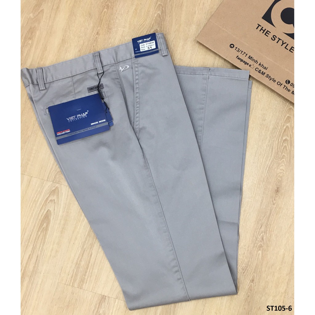 Quần kaki lụa nam ST-105