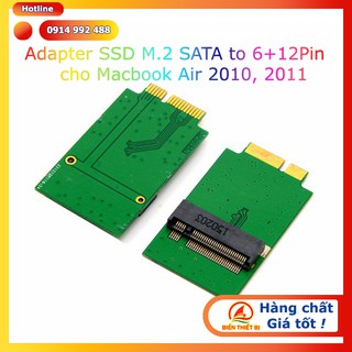 Adapter m.2 ngff b-key sata ssd 2280 sang ssd - chuyển đổi m.2 sata ssd ra 6+12pin ssd