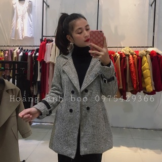 Áo dạ lót lông