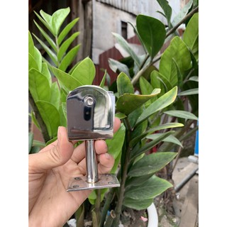 Kẹp Kính Không Khoan, Tay kẹp Inox cầu thang,Trụ Lan Can Inox