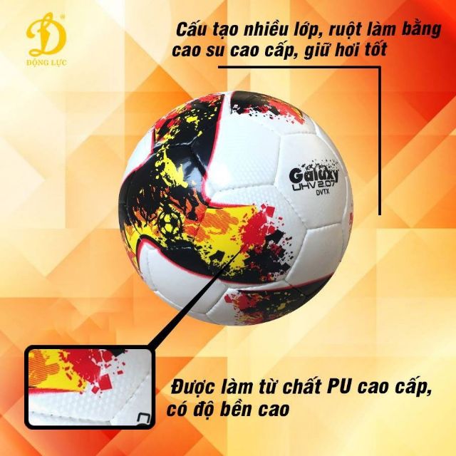 [ FREE SHIP ] Quả bóng đá động lực FIFA Quality Pro UHV 2.07 Galaxy ( bóng đá tiêu chuẩn FIFA thi đấu tại V-league ) D09