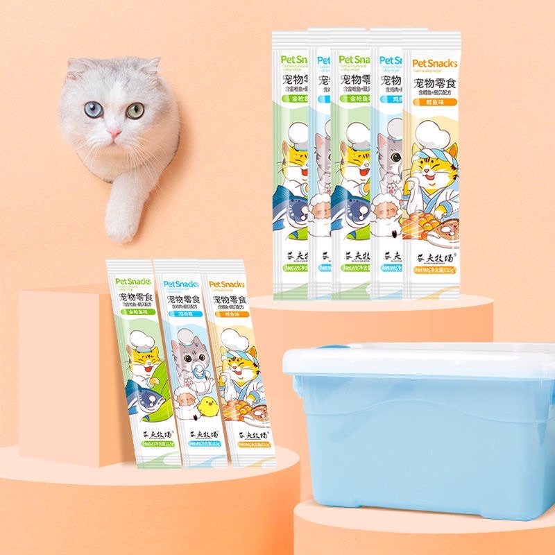 [ SẴN] SÚP THƯỞNG DINH DUONG GIÁ RẺ BAO BI MỚI DỄ THƯƠNG PET SNACK