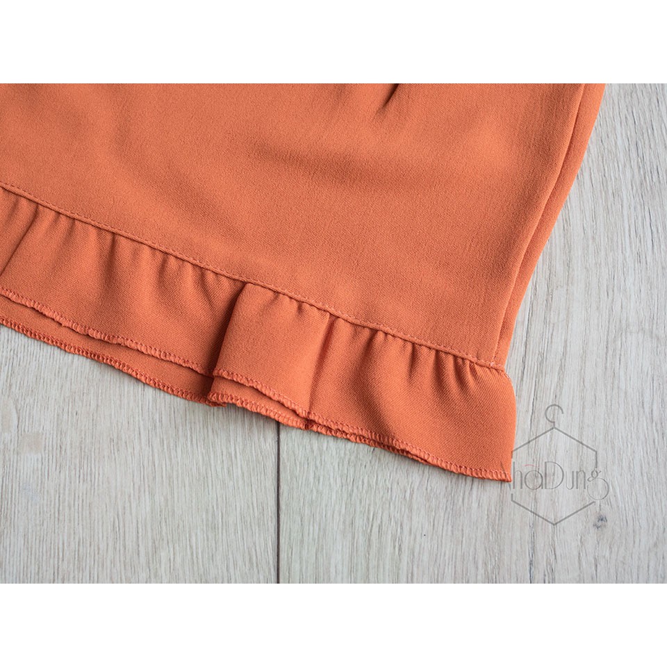 Đồ bộ mặc nhà đồ ngủ nữ cánh tiên vải đũi không nhăn 3 nút Nhã Dung Store siêu mát mẻ kiểu dáng dễ thương dưới 65kg | BigBuy360 - bigbuy360.vn