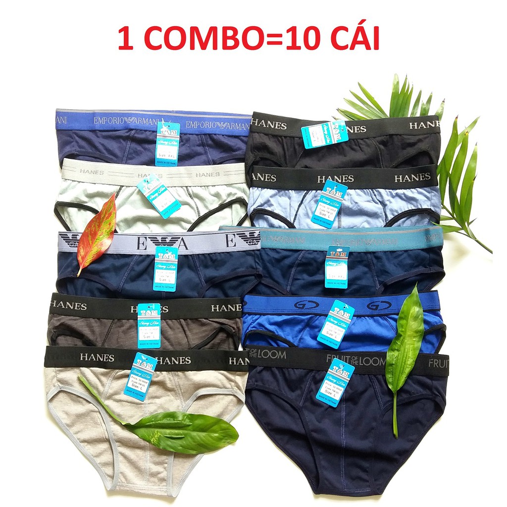 (Hàng đẹp) Quần sịp nam, Quần lót nam cotton - nhiều mẫu lưng- Hàng Việt Nam ( ẢNH THẬT)