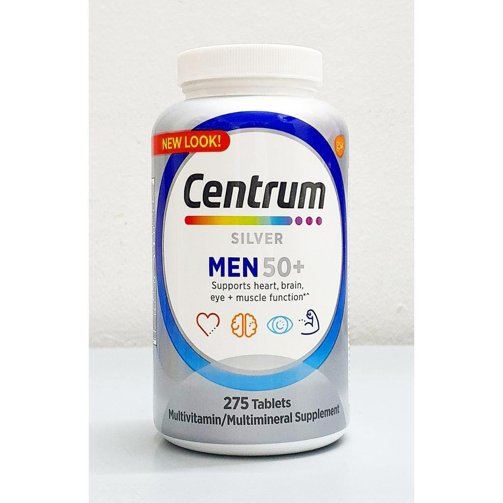 sale date 1/24 centrum men's 50+ chai 275 viên từ mỹ, vitamin tổng hợp cho nam trên 50 tuổi