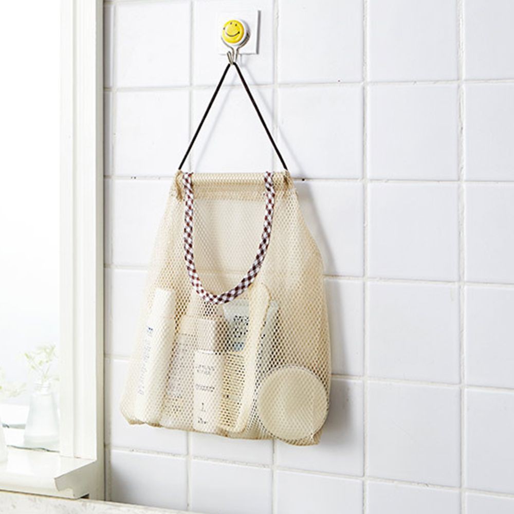 SJJL Túi lưới polyester đựng hành tỏi cho nhà bếp có thể tái sử dụng