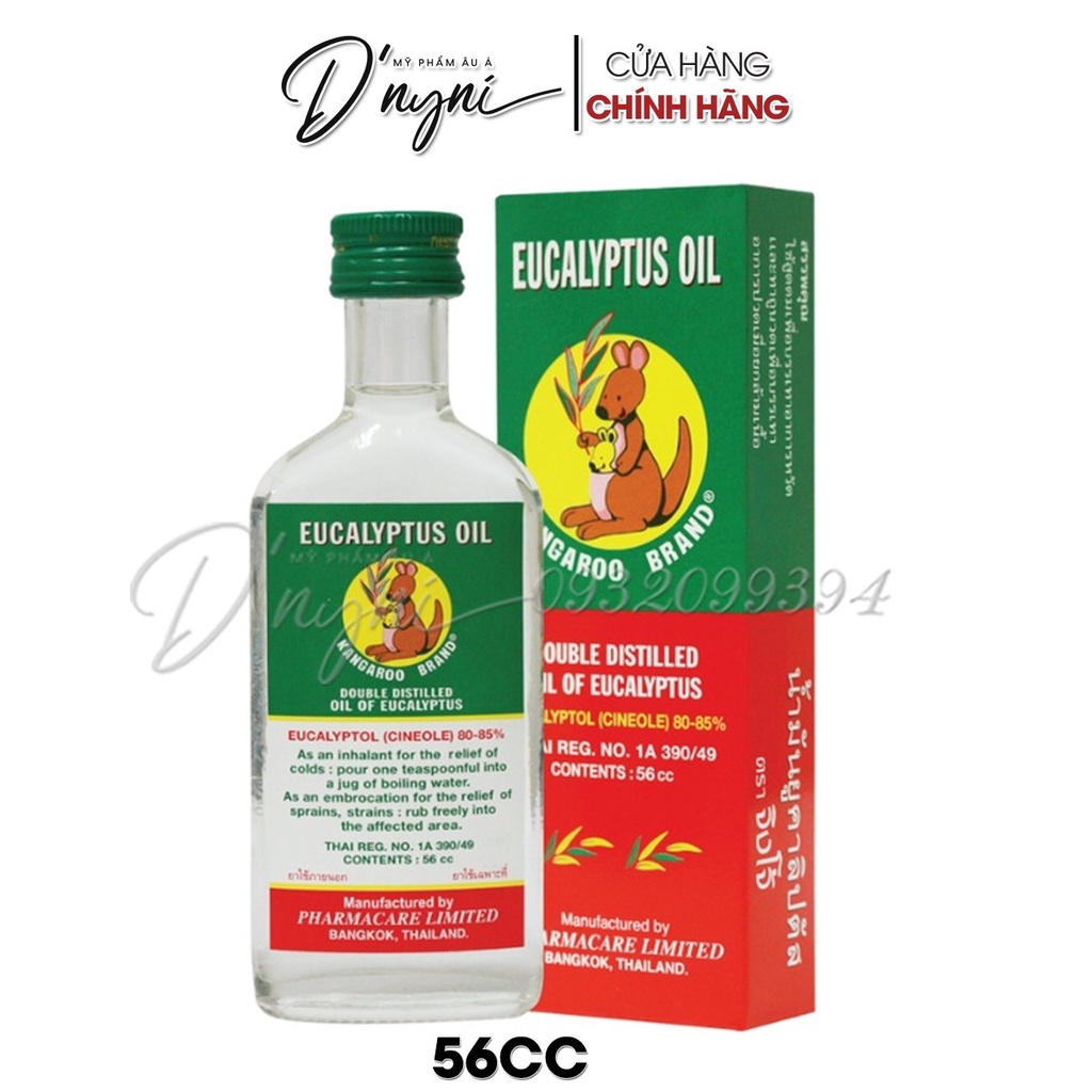 Dầu Khuynh Diệp Kangaroo Brand Eucalyptus Oil Thái Lan