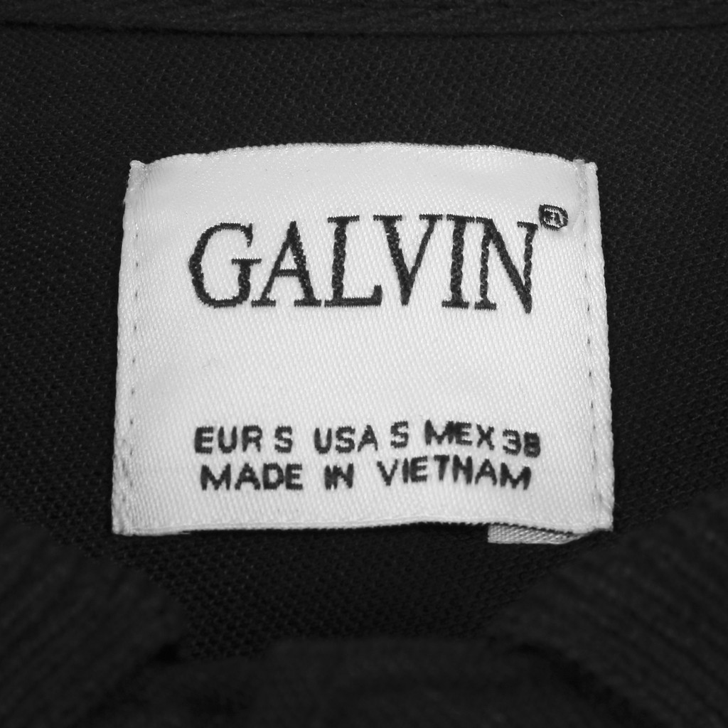 [Mã FAMALLT5 giảm 15% đơn 150K] Galvin - Áo Polo nam cổ bẻ ngắn tay form đẹp chất cotton co giãn PLGV12