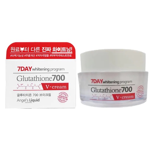 [CHÍNH HÃNG] Kem Dưỡng Trắng Da 7Day Whitening Program Glutathione 700 V-Cream 50ml