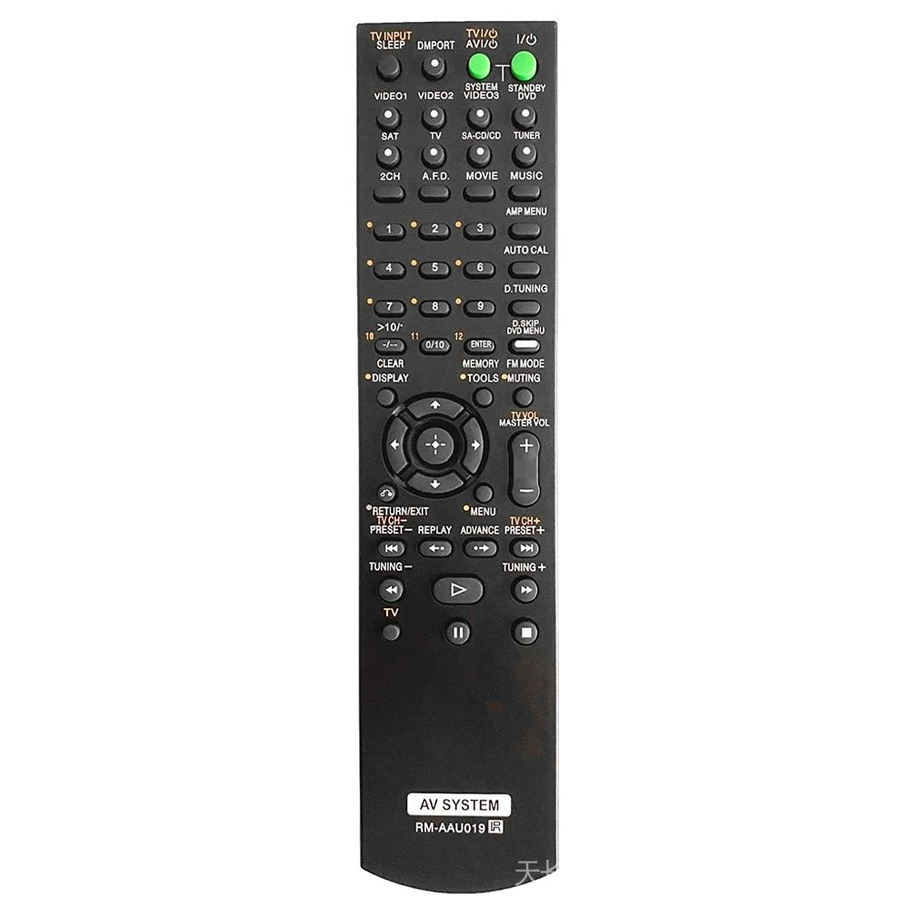 Dành cho Bộ thu âm thanh / Video SONY Hệ thống AV Điều khiển từ xa RM-AAU019 TR-DG500 STR-DG910 STR-
