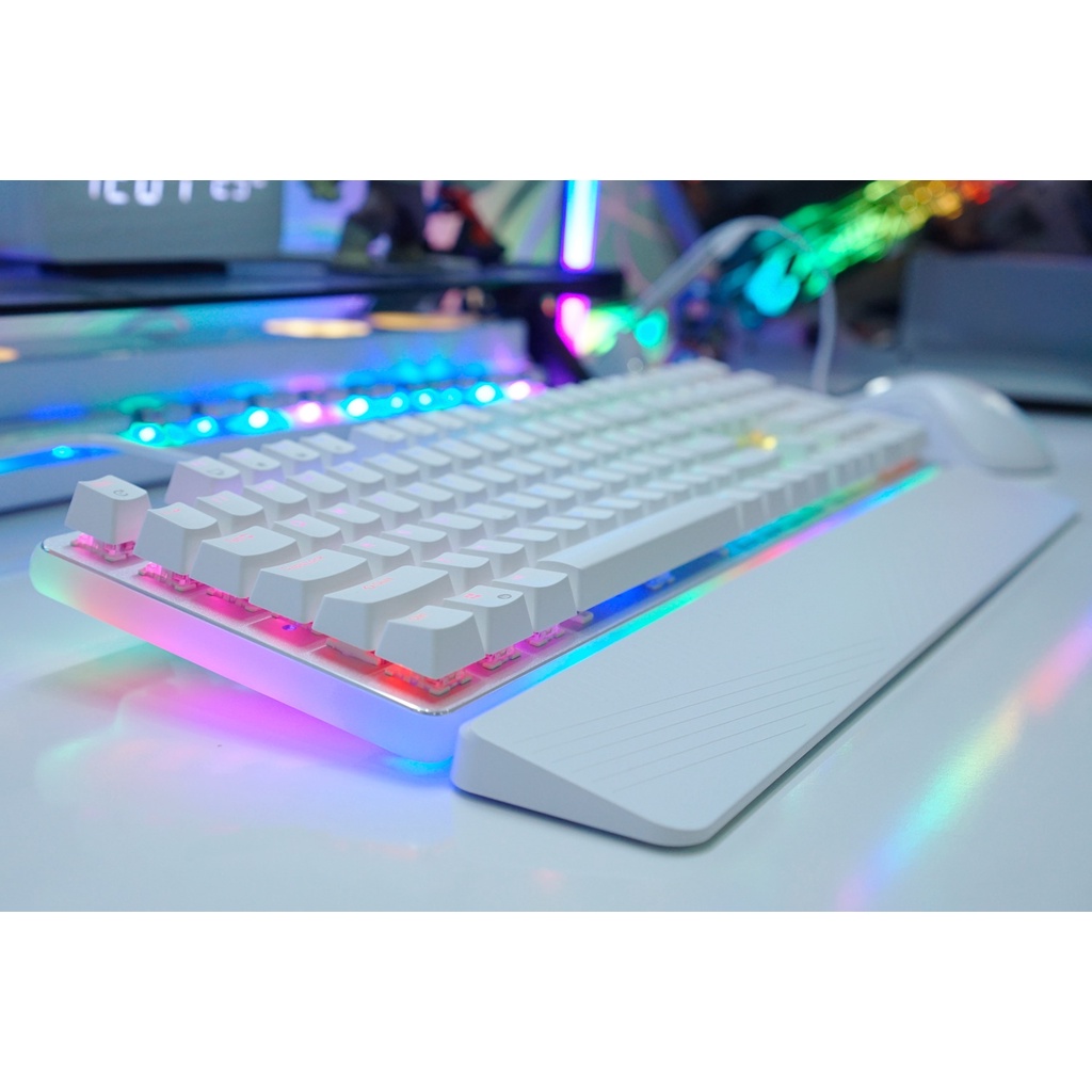 [Mã 1010ELHA1000K1 giảm 8% đơn 3TR] BÀN PHÍM CƠ GAMING ROYAL KLUDGE RK918, RK919 PRO PHIÊN BẢN 2021 LED RGB KÈM KÊ TAY