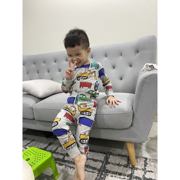 Đồ bộ dài tay bé trai xuất dư Next 9-24kg Bộ đồ ngủ cho bé 1 đến 6 tuổi - STND