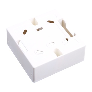 86X86 PVC Junction Box Wall Mount Cassette For Switch Socket Base