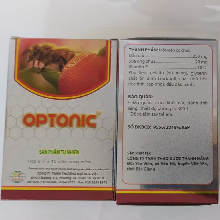 OPTONIC – Dinh dưỡng giúp sáng mắt, đẹp da | Thế Giới Skin Care