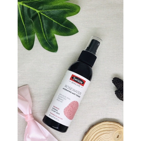 ✅ XỊT KHOÁNG + TONER DƯỠNG ẨM SWISSE HYDRATING  MiST TONER 125M