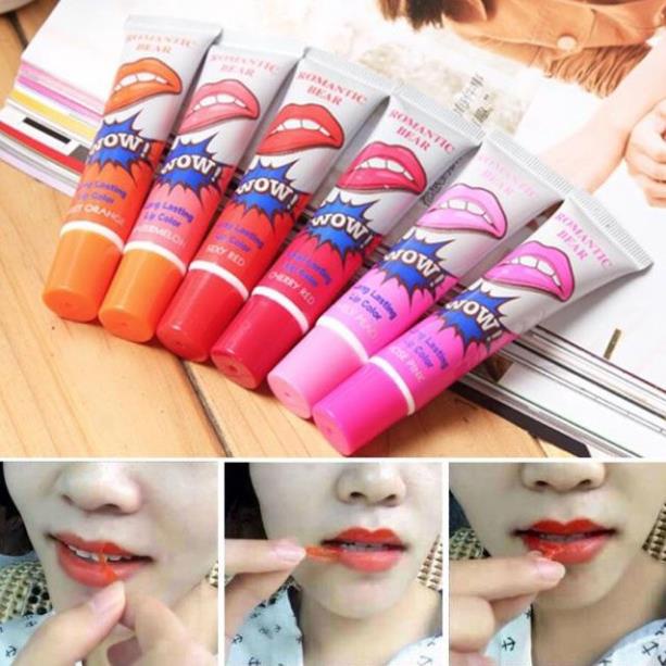 Son Xăm WOW Son xăm lên màu tự nhiên không trôi nhập xịn