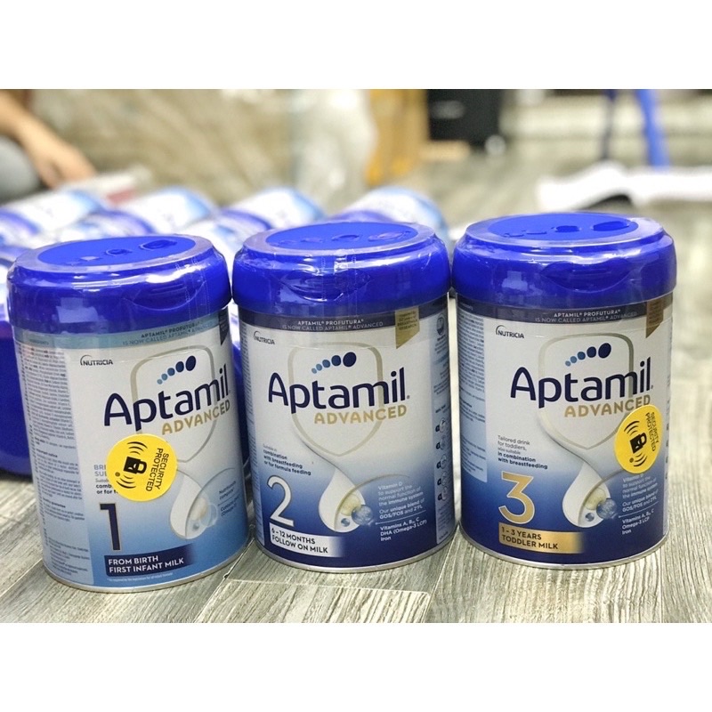 Sữa Aptamil Advanced Anh 800gr dành cho bé