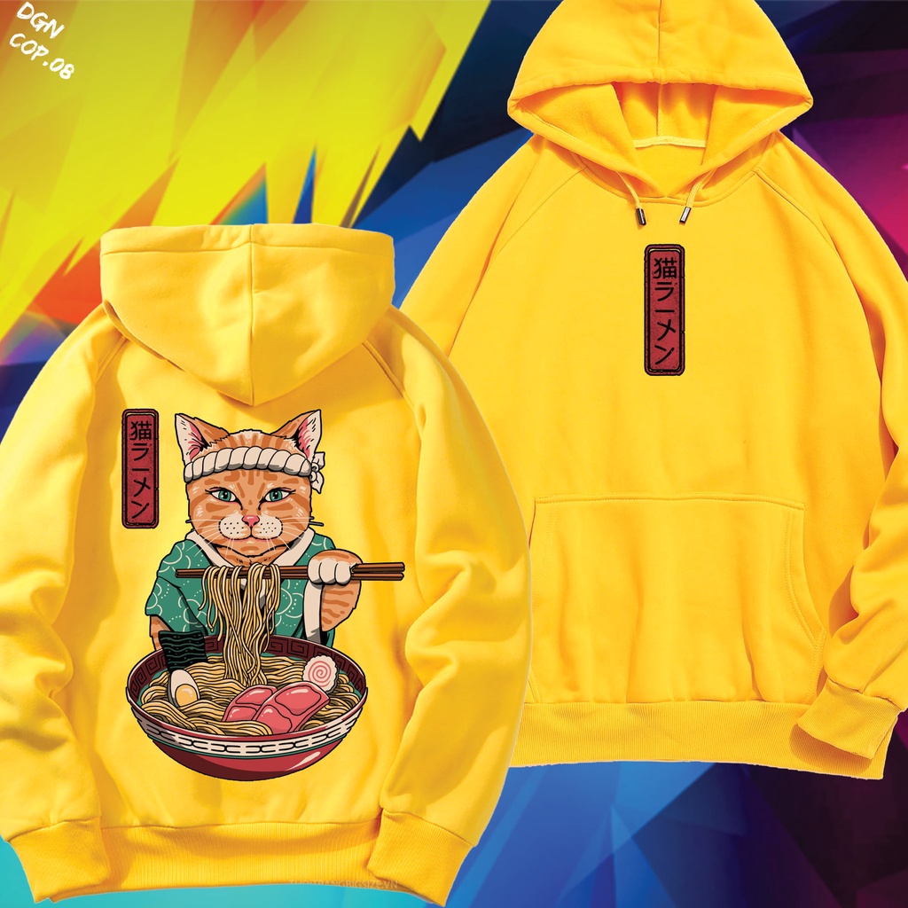 HOODIE VÀNG PHONG CÁCH NHẬT BẢN COP.08