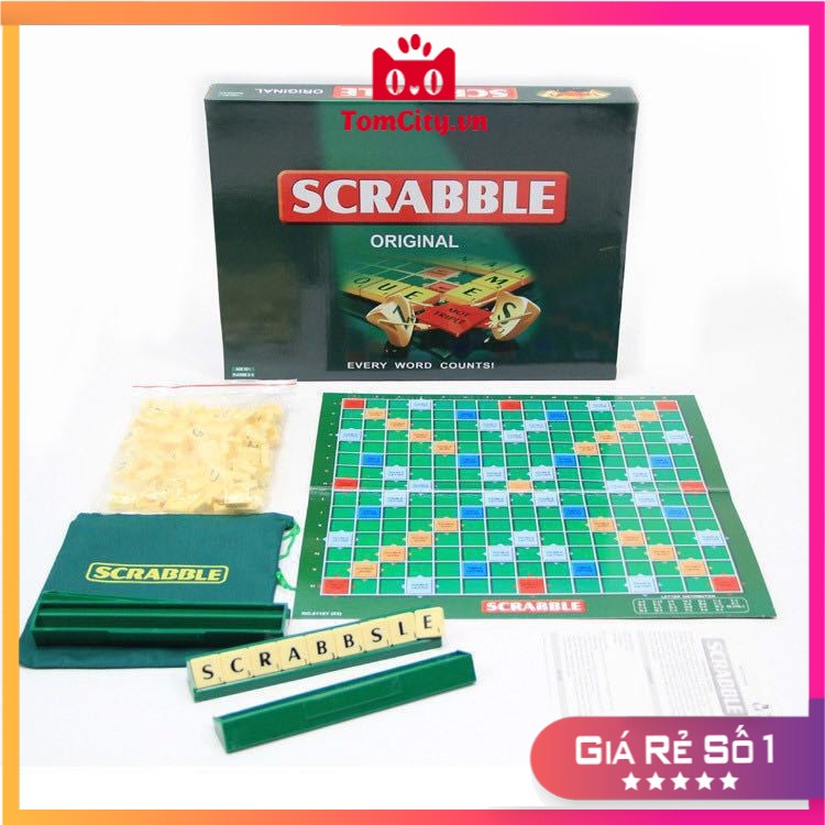 Đồ chơi Board Game Scrabble - Xếp Chữ Tiếng Anh BG1045